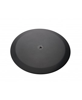 K&M 26700 Base plate structured black