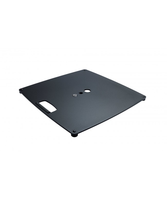 K&M 26715 Base plate L structured black