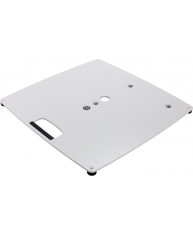 K&M 26716 Base plate L (3 x M20) pure white