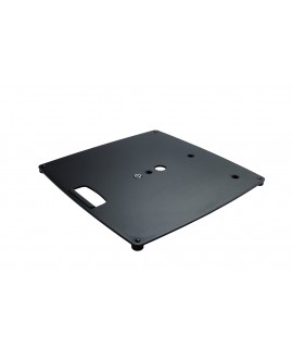 K&M 26716 Base plate L (3 x M20) structured black