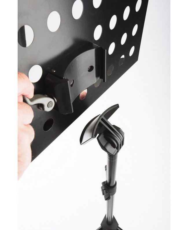 K&M 11940 Orchestra music stand black