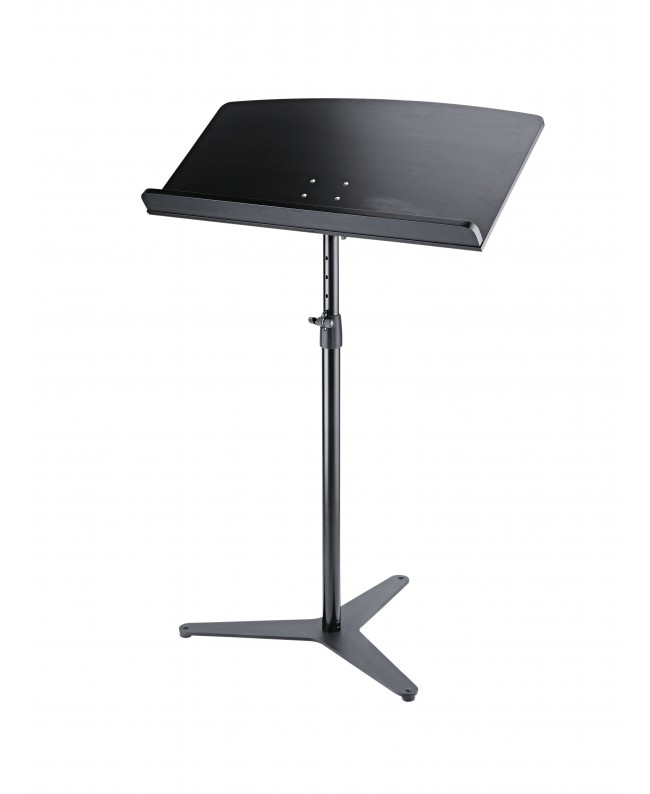 K&M 12333 Orchestra conductor stand desk black