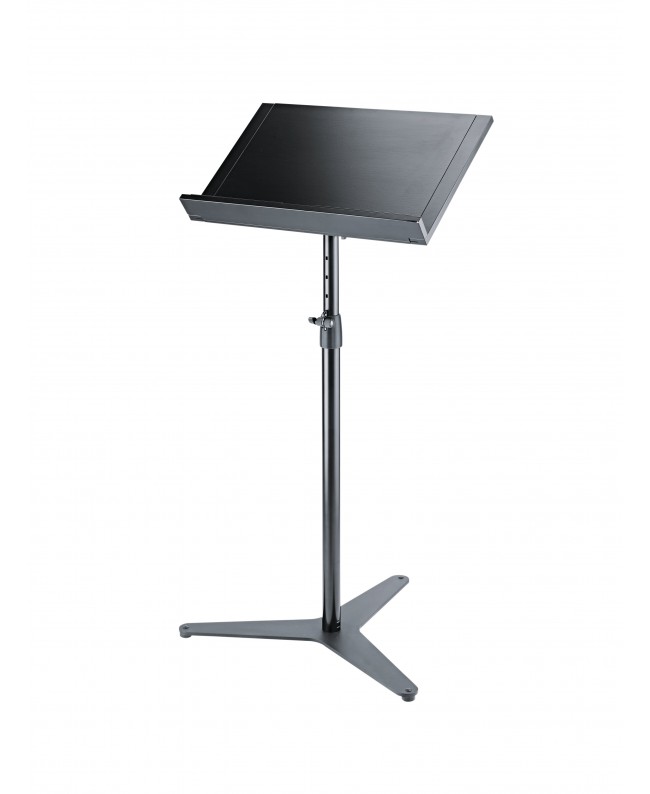 K&M 12338 Orchestra conductor stand desk black