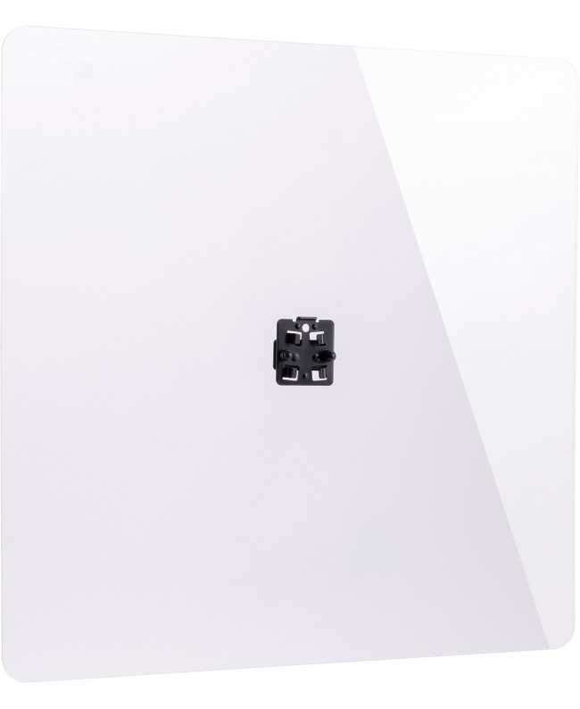 K&M 11903 Protective shield with stand black