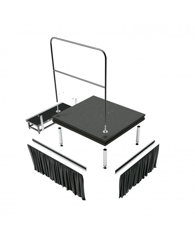 K&M 11990 Conductor podium black
