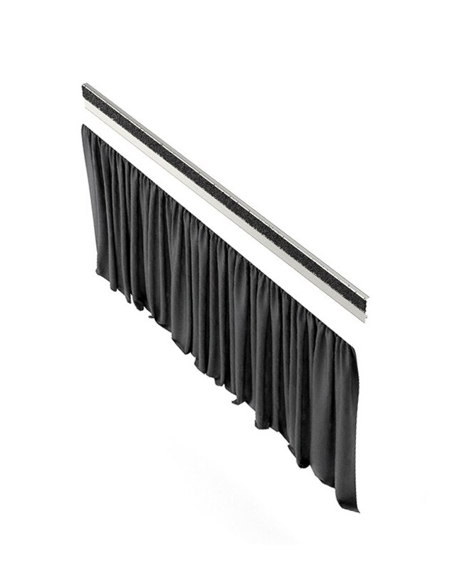 K&M 11995 Curtain for conductor podium black
