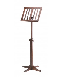 K&M 116/1 Wooden music stand walnut colored