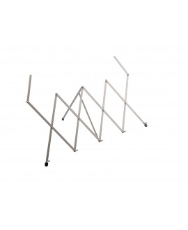 K&M 124 Table music stand nickel-colored