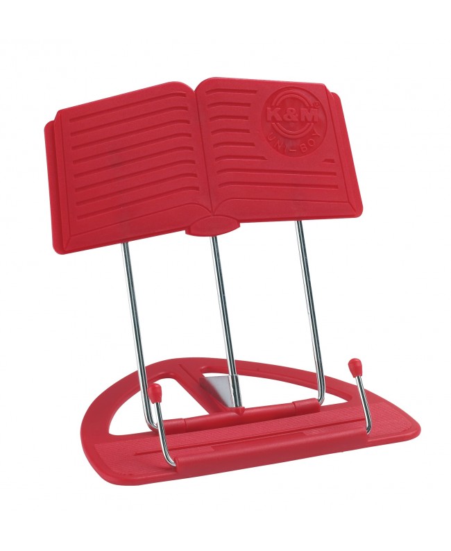 K&M 12450 Uni-Boy Classic stand red