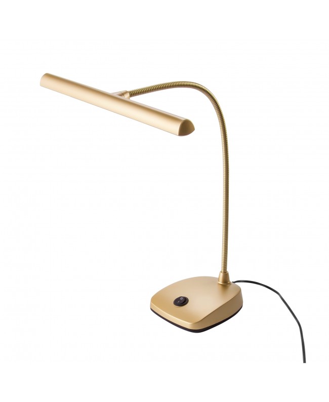 K&M 12297 LED piano lamp gold-colored