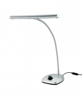 K&M 12298 LED piano lamp silver