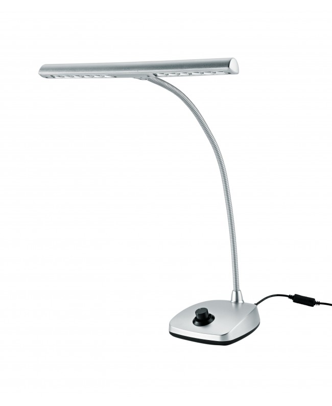 K&M 12298 LED piano lamp silver