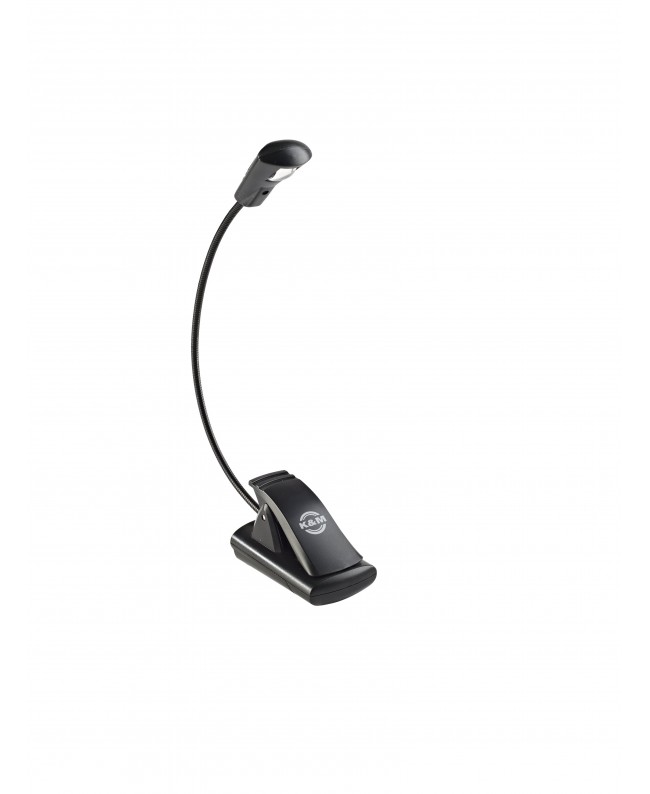 K&M 12241 Music stand light LED FlexLight black Leuchten