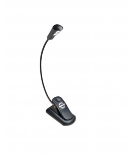 K&M 12263 Music stand light 2 LED FlexLight rechargeable black