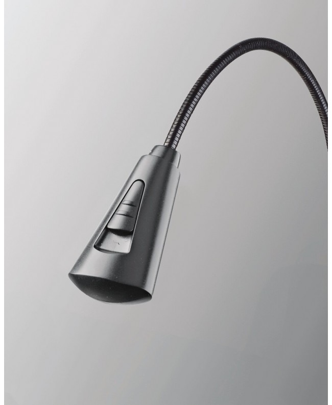 K&M 12263 Music stand light 2 LED FlexLight rechargeable black Leuchten