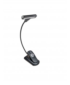 K&M 12264 Music stand light T-Model LED FlexLight rechargeable black
