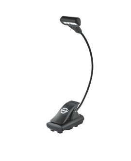 K&M 12274 Music stand light 4 LED T-Model FlexLight black