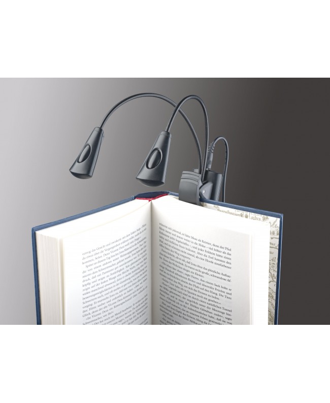 K&M 12245 Music stand light Double4 LED FlexLight Set black
