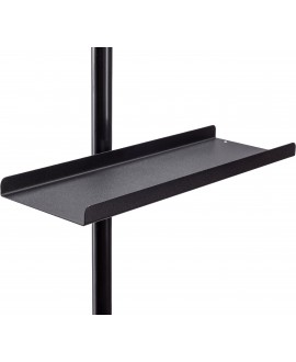 K&M 12215 Music and instrument tray structured black Accessori