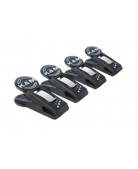 K&M 16060 Sheet music clip black