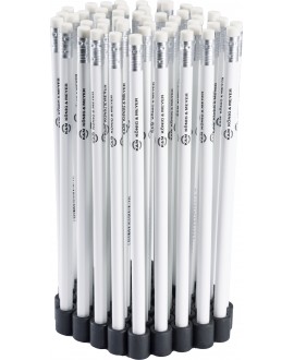 K&M 16099 Holding magnet with pencil white Altro