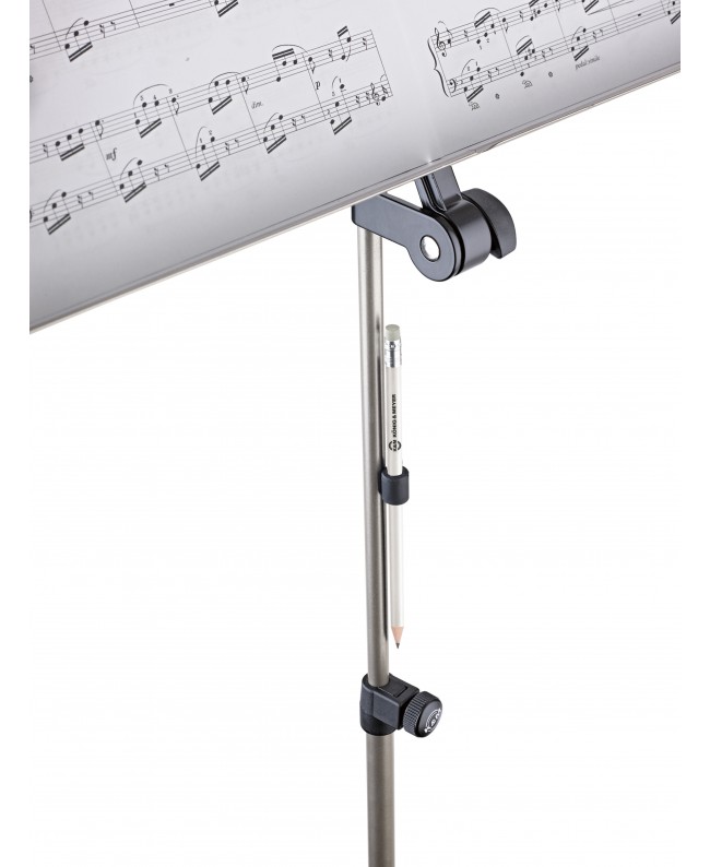 K&M 16099 Holding magnet with pencil white