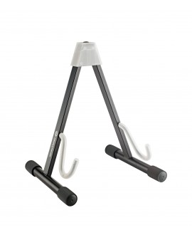 K&M 17540 E-guitar stand black with translucent support elements