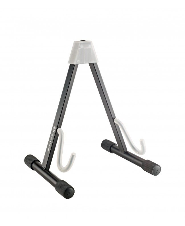 K&M 17540 E-guitar stand black with translucent support elements
