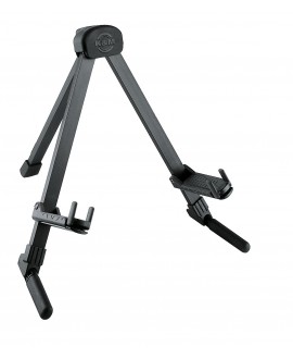K&M 17550 Guitar stand Memphis Travel black anodized