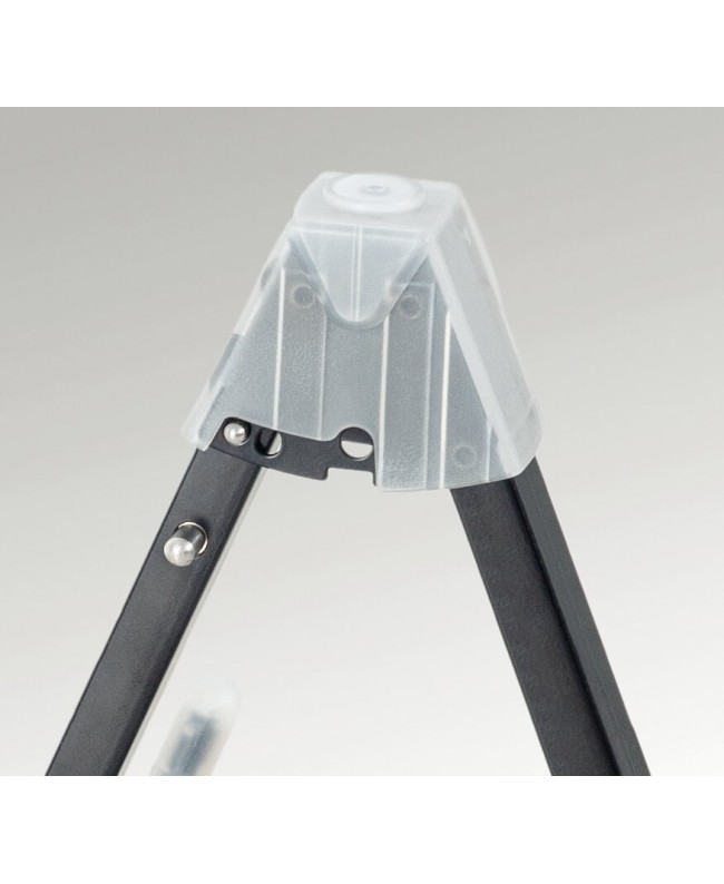 K&M 17570 E+A guitar stand Duet black with translucent support elements