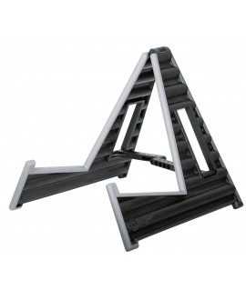 K&M 17591 A-guitar stand Wave 10 black
