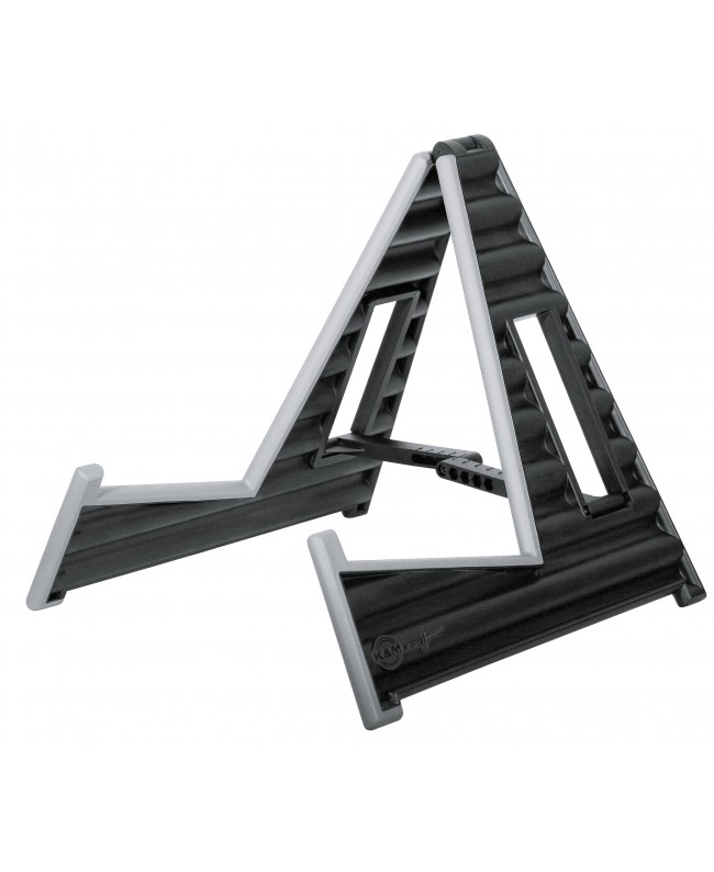 K&M 17591 A-guitar stand Wave 10 black