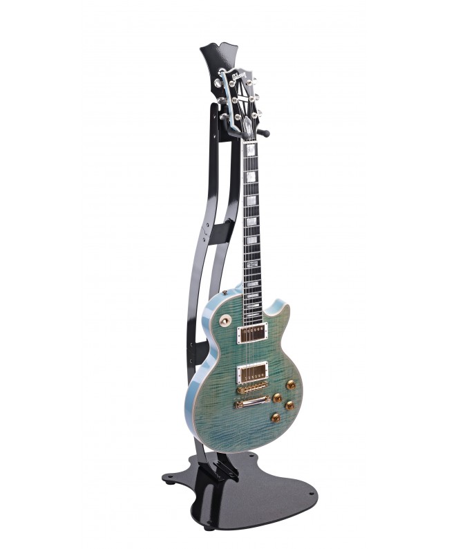 K&M 17630 Guitar Station M black high-gloss