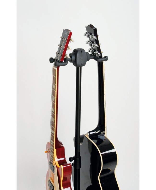 K&M 17620 Guitar stand Double black