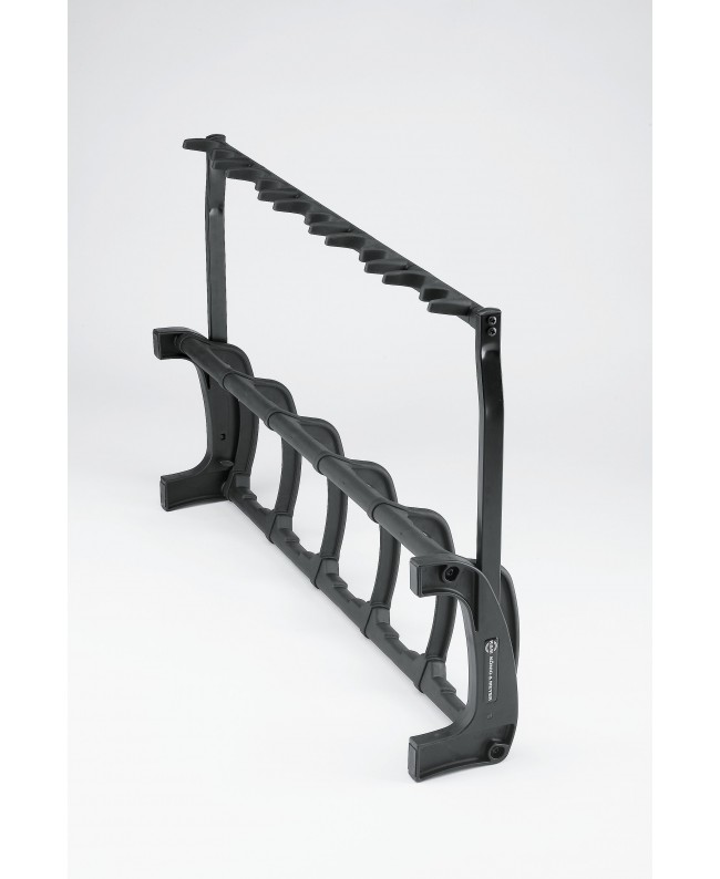 K&M 17515 Five guitar stand Guardian 5 black