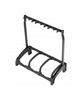 K&M 17513 Three guitar stand Guardian 3 black