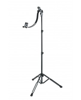 K&M 14760 Guitar performer stand black