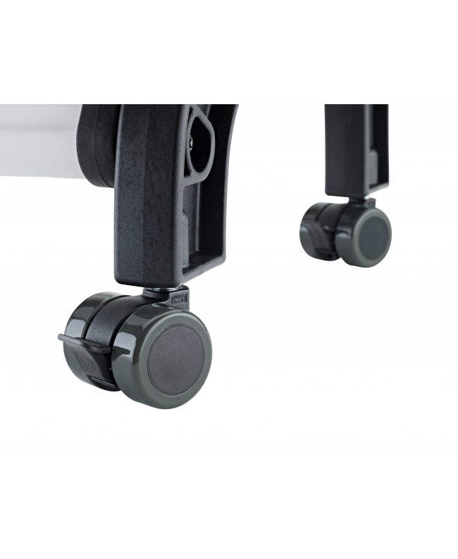 K&M 17510 Castor set for Guardian black