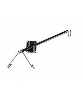 K&M 16295 Wall mount for electric guitar black