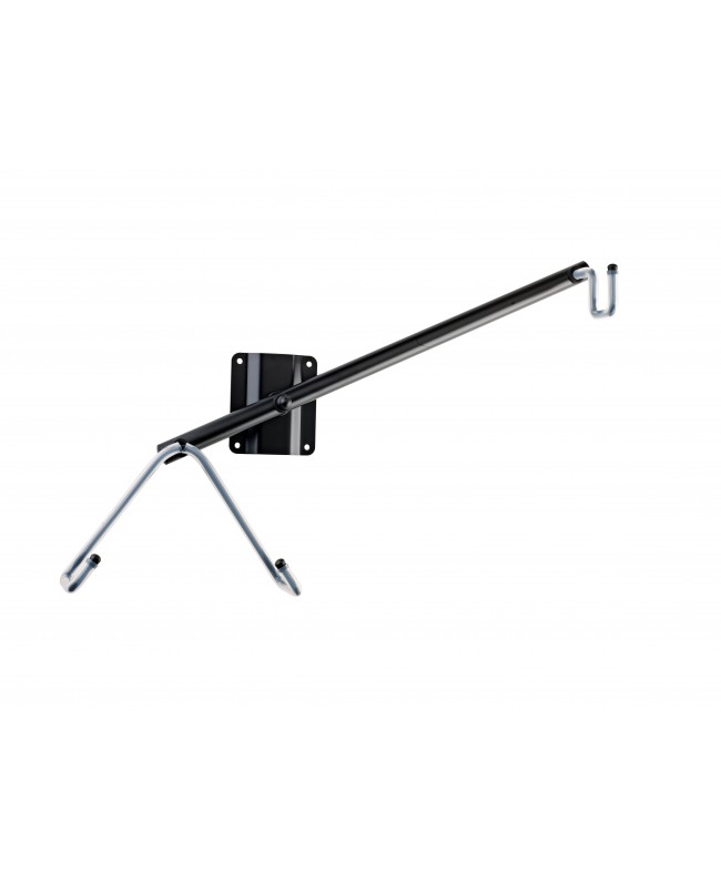 K&M 16295 Wall mount for electric guitar black