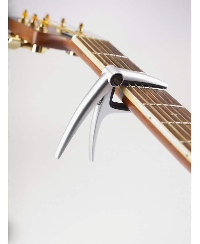 K&M 30900 Guitar capo matt chrome
