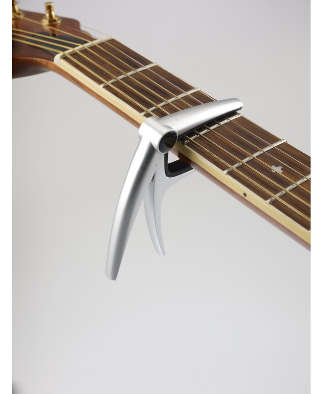 K&M 30900 Guitar capo matt chrome