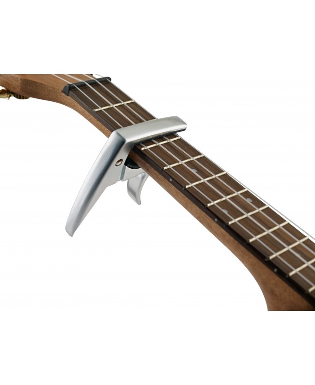 K&M 30920 Capo for ukuleles matt chrome