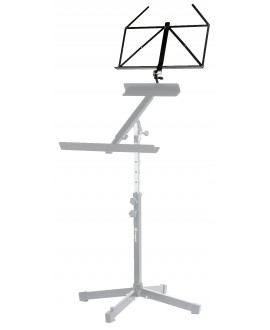 K&M 11515 Music holder for dulcimer stand 28070 black