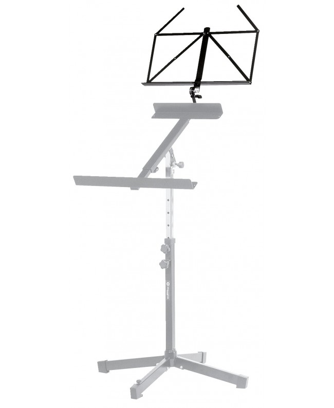 K&M 11515 Music holder for dulcimer stand 28070 black