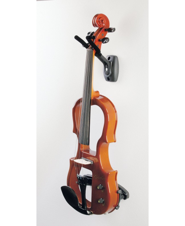 K&M 16580 Violin wall holder black