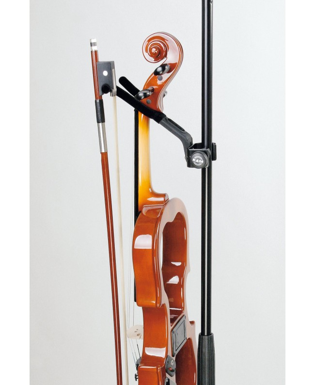 K&M 15580 Violin holder black