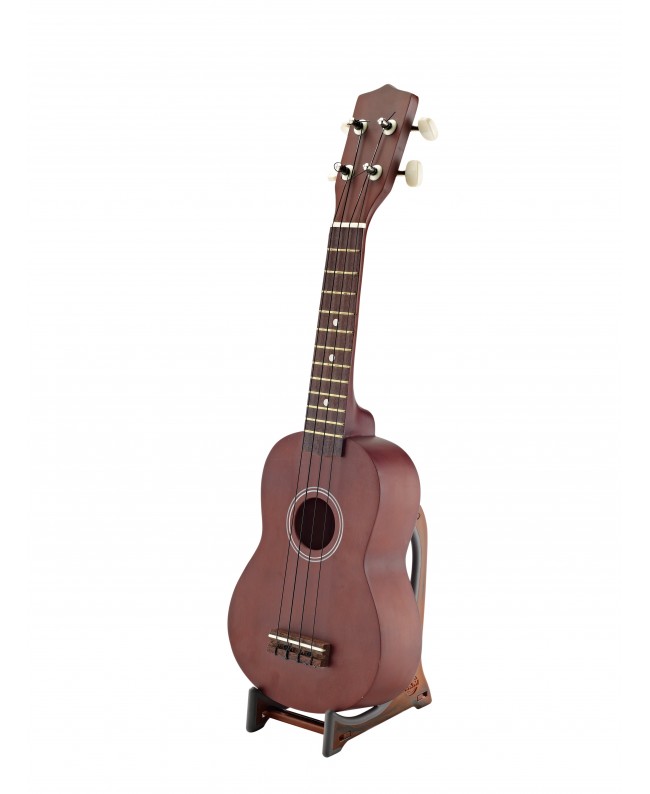 K&M 15550 Violin/Ukulele display stand wooden look