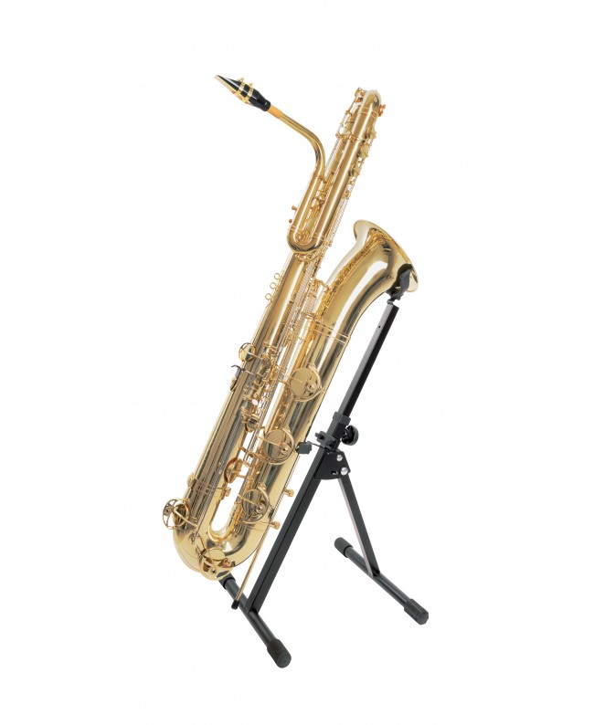 K&M 14960 Bass saxophone stand black
