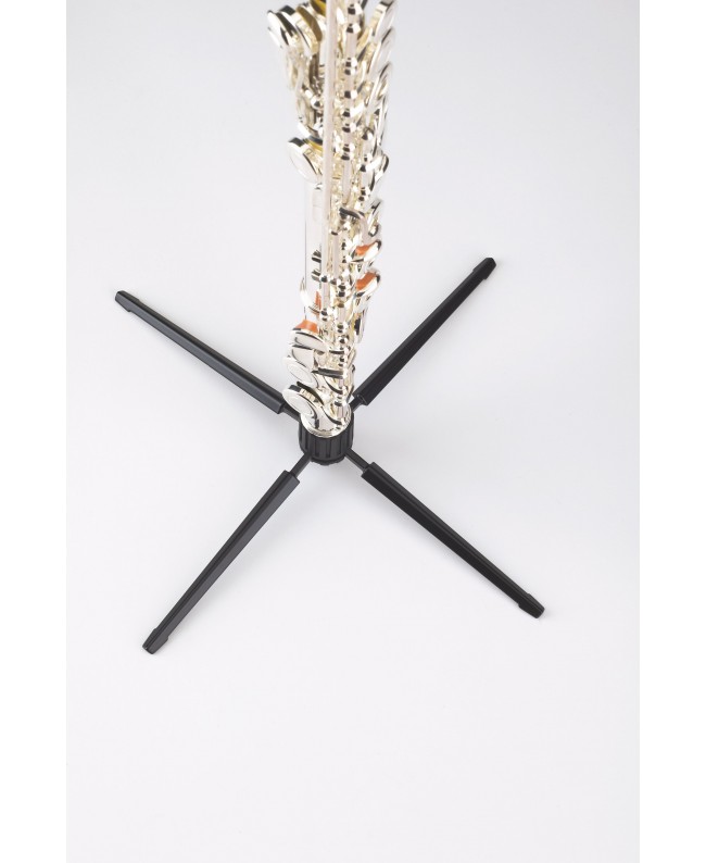 K&M 15232 Flute stand black